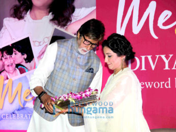 Amitabh Bachchan graces the launch of Divya Dutta's book Me & Ma