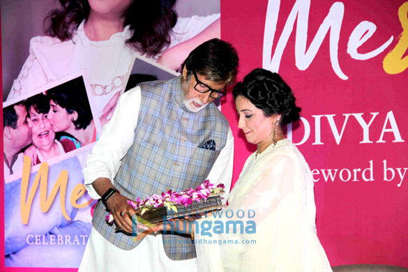 amitabh bachchan at the launch of divya duttas book me ma 2