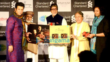 Amitabh Bachchan unveils Amaan Ali Bangash and Ayaan Ali Bangash’s music album ‘Rabab To Sarod’