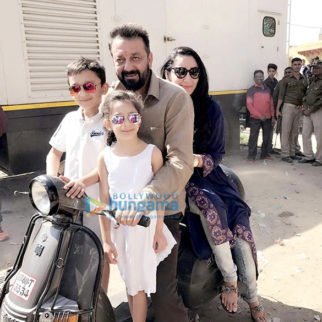 On The Sets Of The Movie Bhoomi