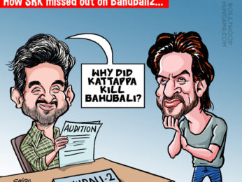 Bollywood Toons: Why is Shah Rukh Khan not a part of Bahubali2?