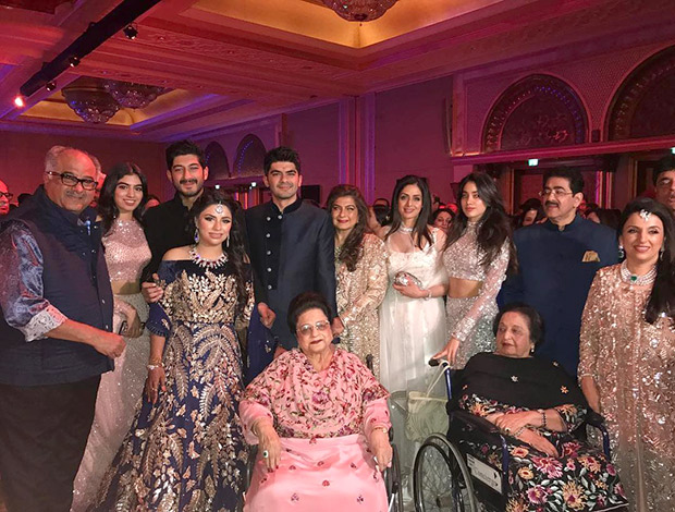 check out sonam kapoor arjun kapoor and harshavardhan kapoor dazzle at their cousin akshay marwahs big fat punjabi wedding5