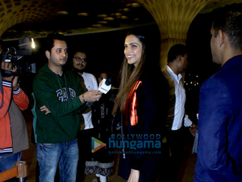 Deepika Padukone snapped leaving for China