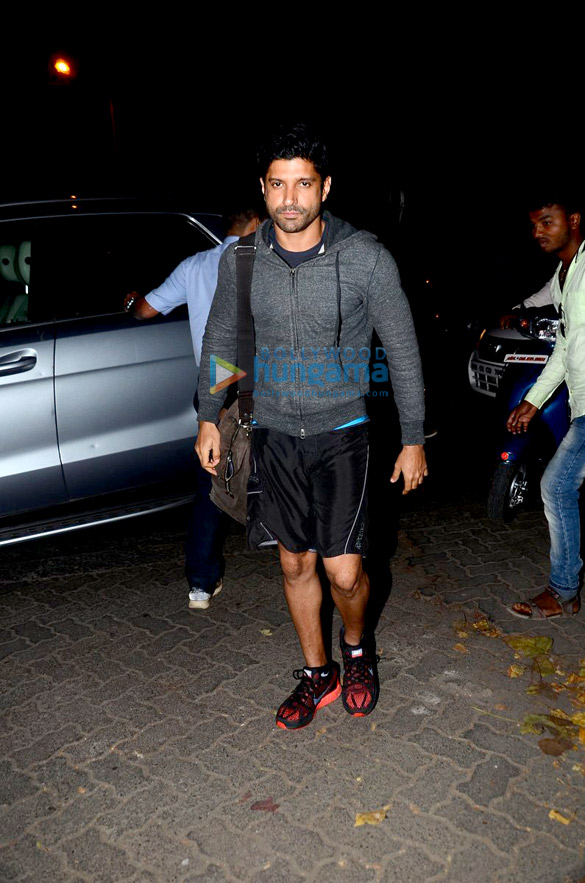 Farhan Akhtar, Amit Gaur & Ritesh Sidhwani snapped at Otters Club Farhan Akhtar, Amit Gaur & Ritesh Sidhwani snapped at Otters Club