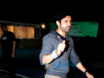 Farhan Akhtar snapped at Mahindra Blues festival