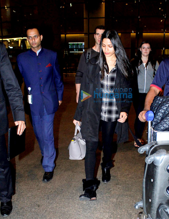 Freida Pinto snapped at the airport Freida Pinto snapped at the airport