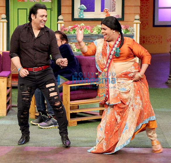govinda and shakti kapoor snapped on sets of the kapil sharma show 4