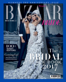 Harshvardhan Kapoor & Jacqueline Fernandez On The Cover Of Harper's Bazaar, Feb 2017
