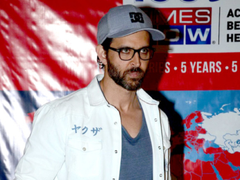 Hrithik Roshan celebrates the presence of the news channel TIMES NOW in 100 countries