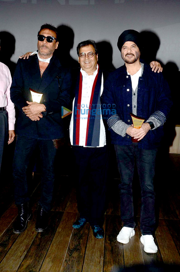 Jackie Shroff, Anil Kapoor at the launch of Subhash Ghai’s Mukta A2 multiplex