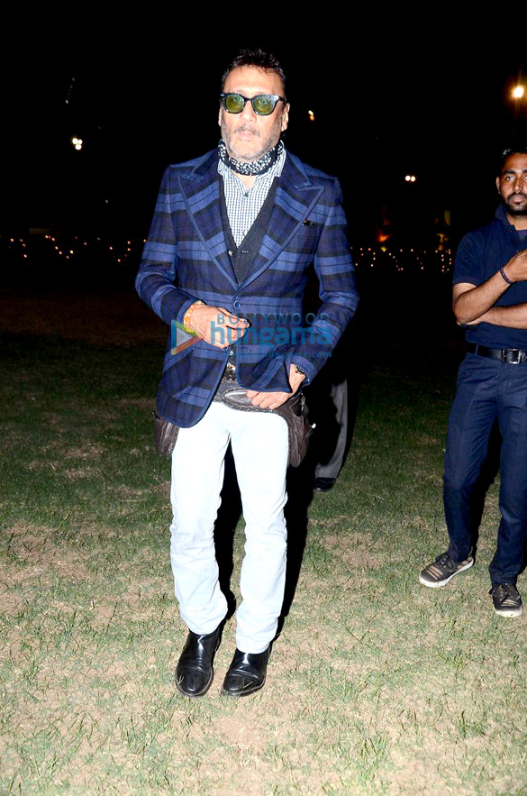 Jackie Shroff & Kim Sharma snapped at The Trunks Company Polo Cup Jackie Shroff & Kim Sharma snapped at The Trunks Company Polo Cup