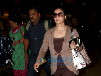 Kajol and Arbaaz Khan snapped at the airport