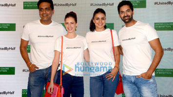 Kalki Koechlin and Gul Panag grace the launch of #UnitedByHalf camppaign launch by ‘Benetton India’