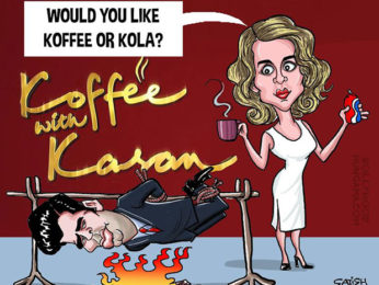 Bollywood Toons: Kangana Ranaut roasts Karan Johar!