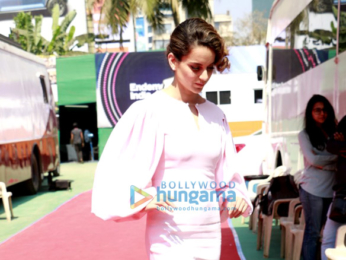 Kangana Ranaut promotes Rangoon on TV Serial sets
