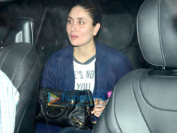 Kareena Kapoor Khan, Karisma Kapoor, Ranbir Kapoor, Saif Ali Khan and Sara Ali Khan snapped post dinner at Shashi Kapoor’s house