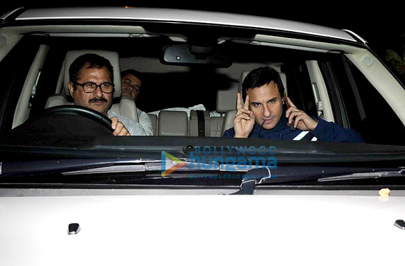 kareena kapoor khan karisma kapoor ranbir kapoor saif ali khan and sara ali khan snapped post dinner at shashi kapoors house 4