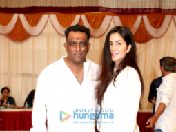 Katrina Kaif graces Saraswati Pooja at Anurag Basu’s house