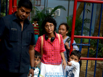 Kiran Rao & Azad Rao snapped in Bandra