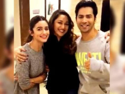 Watch: Madhuri Dixit does a Tamma Tamma countdown with Alia Bhatt and Varun Dhawan