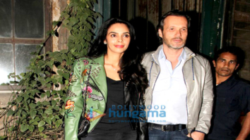 Mallika Sherawat snapped post dinner with friends