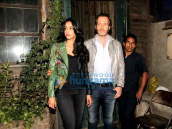 Mallika Sherawat snapped post dinner with friends