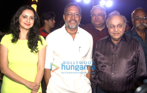 nana patekar priyanshu chatterjee and others attend the music launch of the film wedding anniversary 5