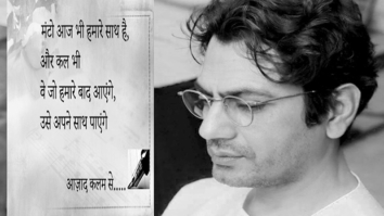 First look of Nawazuddin Siddiqui as Manto will make you nostalgic about the poet