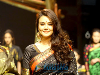Preity Zinta walks the ramp at Lakme Fashion Week 2017