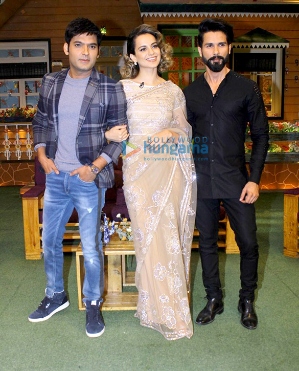 promotions of rangoon on the sets of the kapil sharma show 1