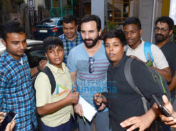 Saif Ali Khan snapped in Bandra