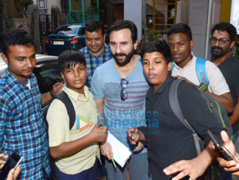 Saif Ali Khan snapped in Bandra