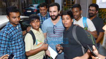 Saif Ali Khan snapped in Bandra
