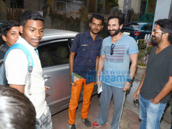 Saif Ali Khan snapped in Bandra