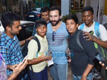 Saif Ali Khan snapped in Bandra