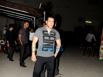Salman Khan & Amy Jackson snapped post Being Human brand shoot