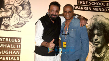 Sanjay Dutt snapped with Owen Roncon at Mahindra Blues Festival