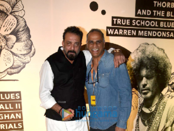 Sanjay Dutt snapped with OWen Roncon at Mahindra Blues Festival