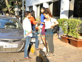 Sanya Malhotra snapped on her birthday post lunch with friends