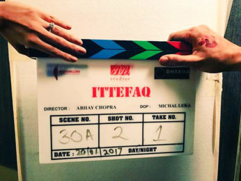 Shah Rukh Khan attends the mahurat of Sonakshi Sinha and Sidharth Malhotra starrer Ittefaq