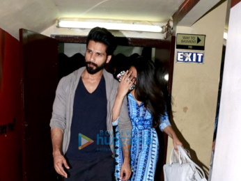 Shahid Kapoor & Mira Rajput snapped at PVR juhu