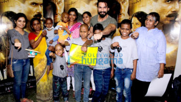 Shahid Kapoor and Kangna Ranaut meet access life NGO kids while promoting their film ‘Rangoon’