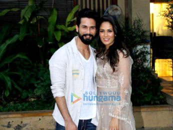 Shahid Kapoor's pre birthday bash at his home in Juhu
