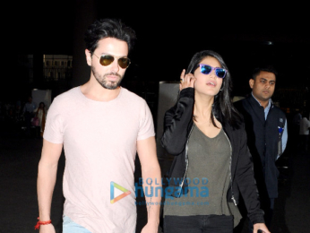 Shruti Hassan snapped with her rumoured boyfriend at the international airport