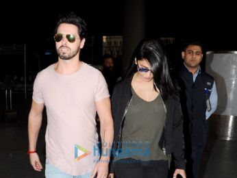 Shruti Hassan snapped with her rumoured boyfriend at the international airport