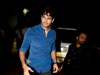 Sidharth Malhotra and Jacqueline Fernandez snapped at the wrap up bash of 'Reloaded'