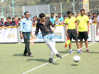 Sidharth Malhotra inaugurates slum soccer 'The National Inclusion Cup - 2017'