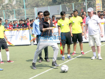 Sidharth Malhotra inaugurates slum soccer 'The National Inclusion Cup - 2017'