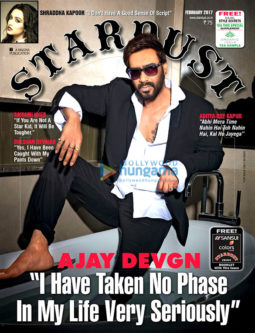 Ajay Devgn On The Cover Of Stardust