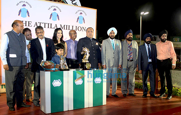 sunny leone attends the atilla million race by kishore dhingra 4